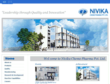 Tablet Screenshot of nivika.com